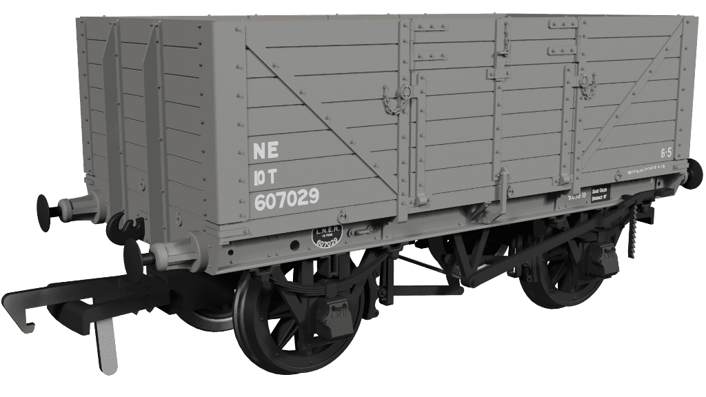 Rapido 973006 GER Dia.48 7-plank - LNER (post-36) No.607029 OO Gauge *PRE ORDER £29.66*