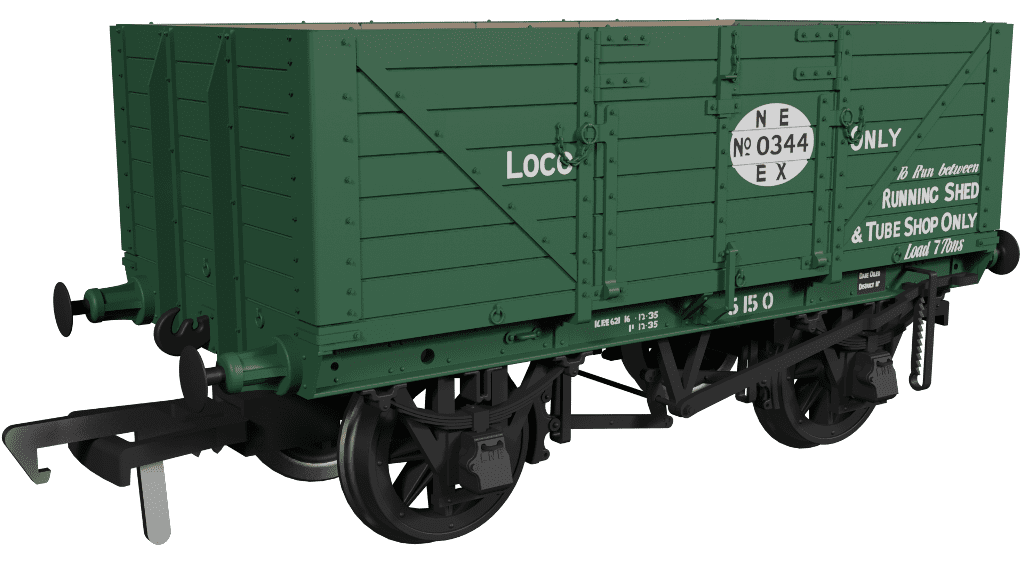 Rapido 973007 GER Dia.48 7-plank - LNER Loco No.0344 OO Gauge *PRE ORDER £29.66*