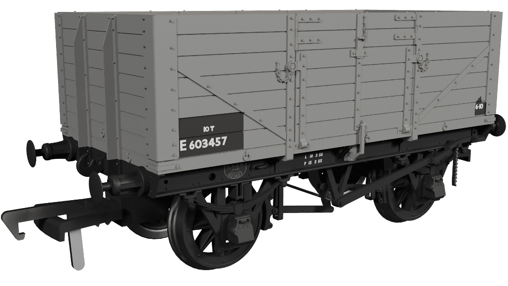Rapido 973009 GER Dia.48 7-plank - BR No.E603457 OO Gauge *PRE ORDER £29.66*