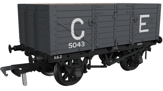 Rapido 973010 GER Dia.48 7-plank - GER (As Preserved) No.5043 OO Gauge *PRE ORDER £29.66*