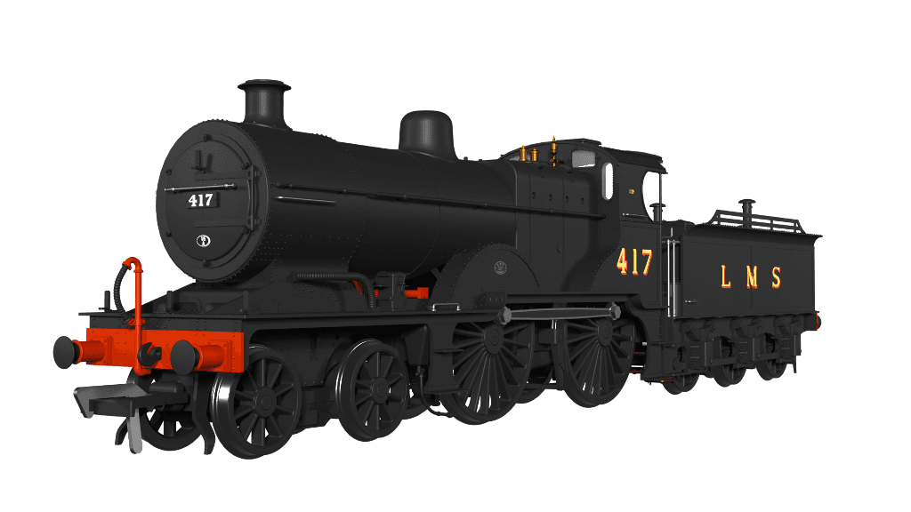 Rapido 974008 MR 483 No.417 LMS Wartime Unlined Black OO Gauge *PRE ORDER £188.96*