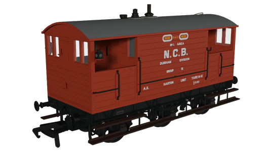 Rapido 975016 GCR 15T 6w Brake - NCB Durham Division Harton Unit OO Gauge *PRE ORDER £42.26*
