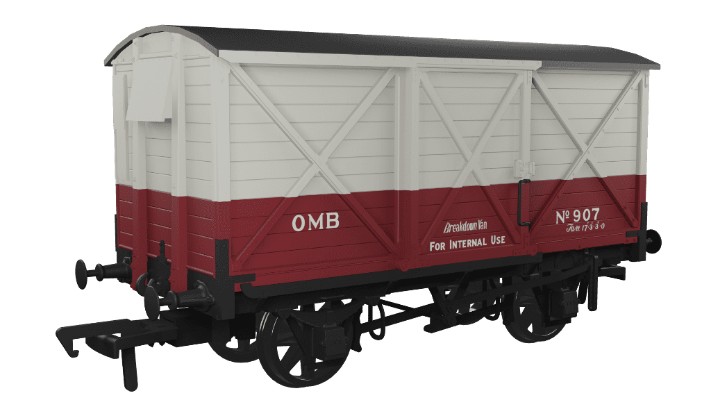 Rapido 976020 CR Dia.67 10t Van, Ore Mining Branch No.907, OO Gauge