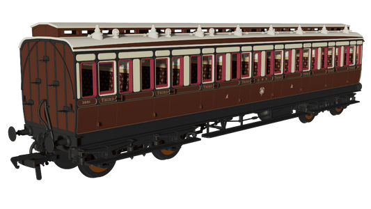 Rapido 978015 GWR Evolution Non-Corridor Third No.2001 OO Gauge *PRE ORDER £62.96*