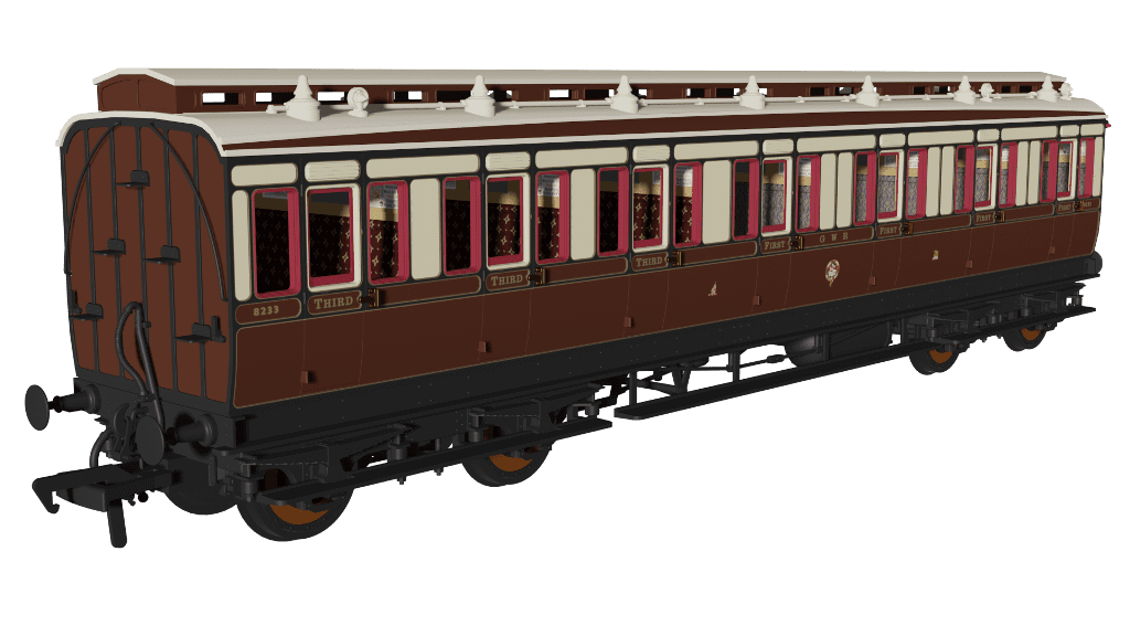 Rapido 978016 GWR Evolution Non-Corridor Composite No.8233 OO Gauge *PRE ORDER £62.96*