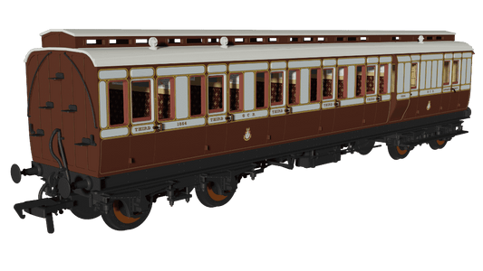 Rapido 978018 GCR Evolution Non-Corridor Brake Third No.1854 OO Gauge *PRE ORDER £62.96*