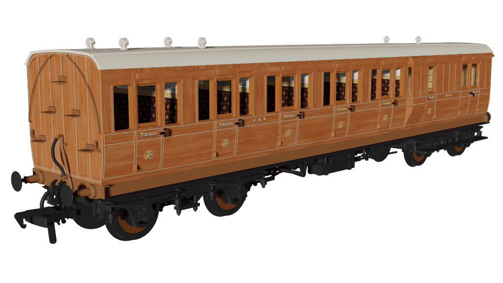 Rapido 978022 GN Evolution Non-Corridor Brake Third No.3160 OO Gauge *PRE ORDER £62.96*