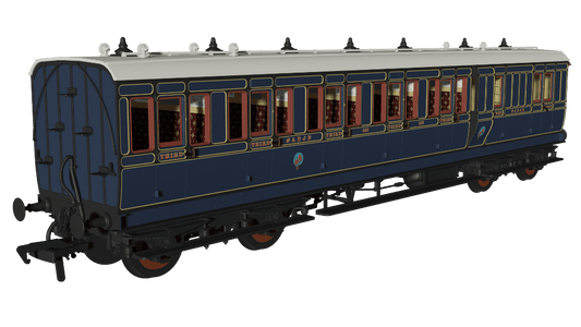 Rapido 978026 SDJR Evolution Non-Corridor Brake Third No.123 OO Gauge *PRE ORDER £62.96*