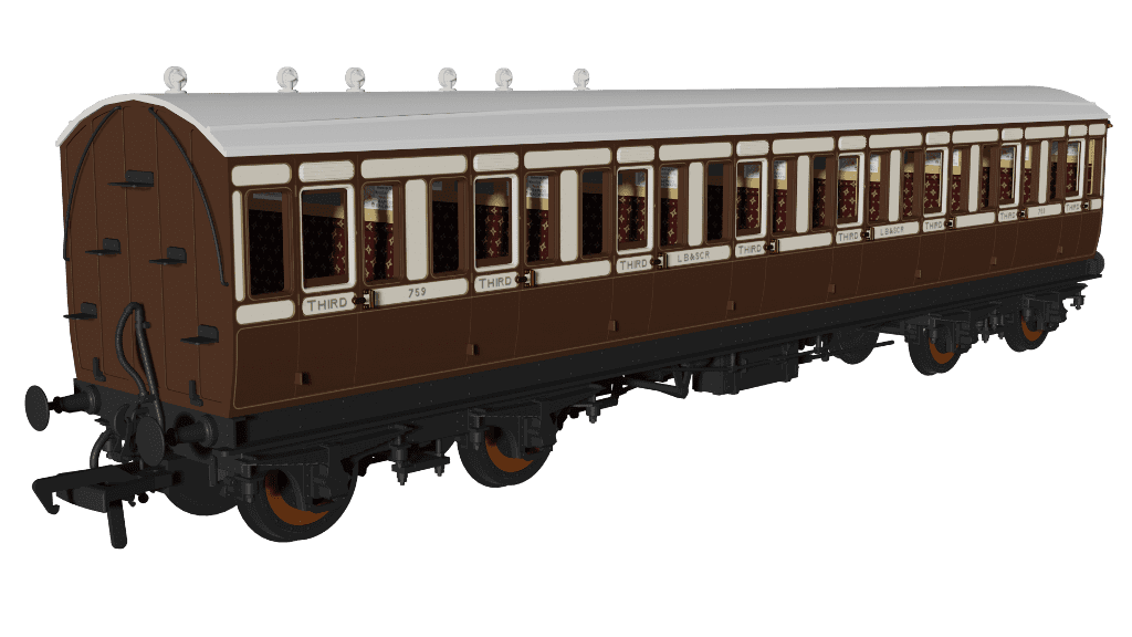 Rapido 978031 LBSCR Evolution Non-Corridor Third No.759 OO Gauge *PRE ORDER £62.96*