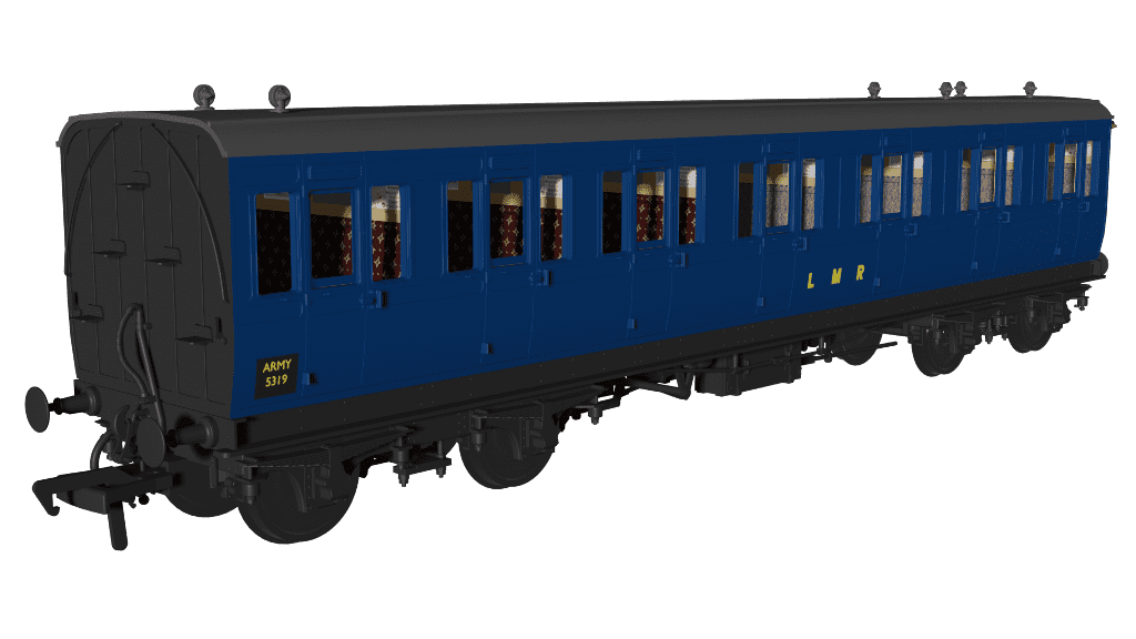 Rapido 978036 LMR Evolution Non-Corridor Composite ARMY 5139 OO Gauge *PRE ORDER £62.96*