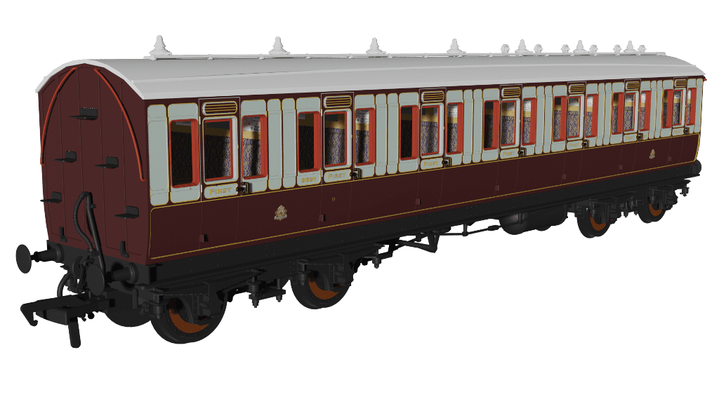 Rapido 978041 LNWR Evolution Non-Corridor First No.4906 OO Gauge *PRE ORDER £62.96*