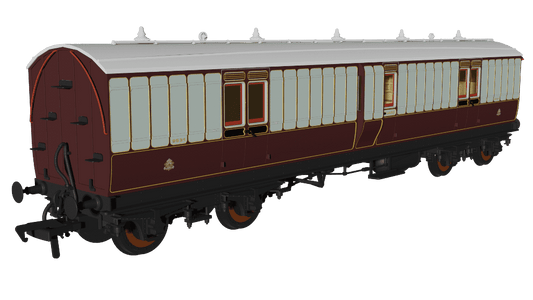 Rapido 978042 LNWR Evolution Non-Corridor Full Brake No.9531 OO Gauge *PRE ORDER £62.96*