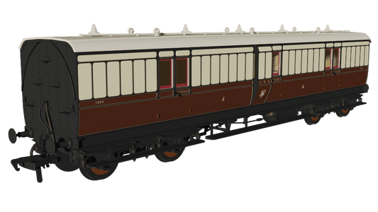 Rapido 978044 GWR Evolution Non-Corridor Full Brake No.1058 OO Gauge *PRE ORDER £62.96*