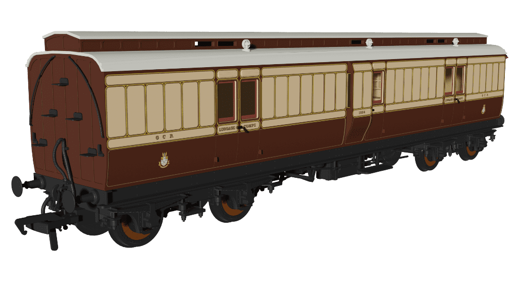 Rapido 978046 GCR Evolution Non-Corridor Full Brake No.1065 OO Gauge *PRE ORDER £62.96*