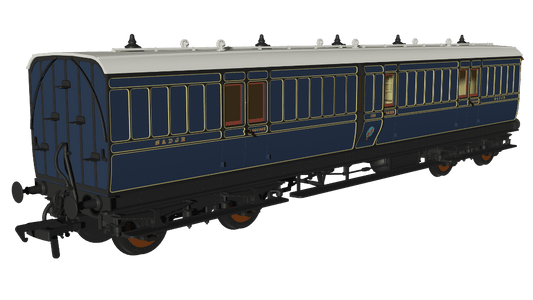 Rapido 978050 SDJR Evolution Non-Corridor Full Brake No.130 OO Gauge *PRE ORDER £62.96*