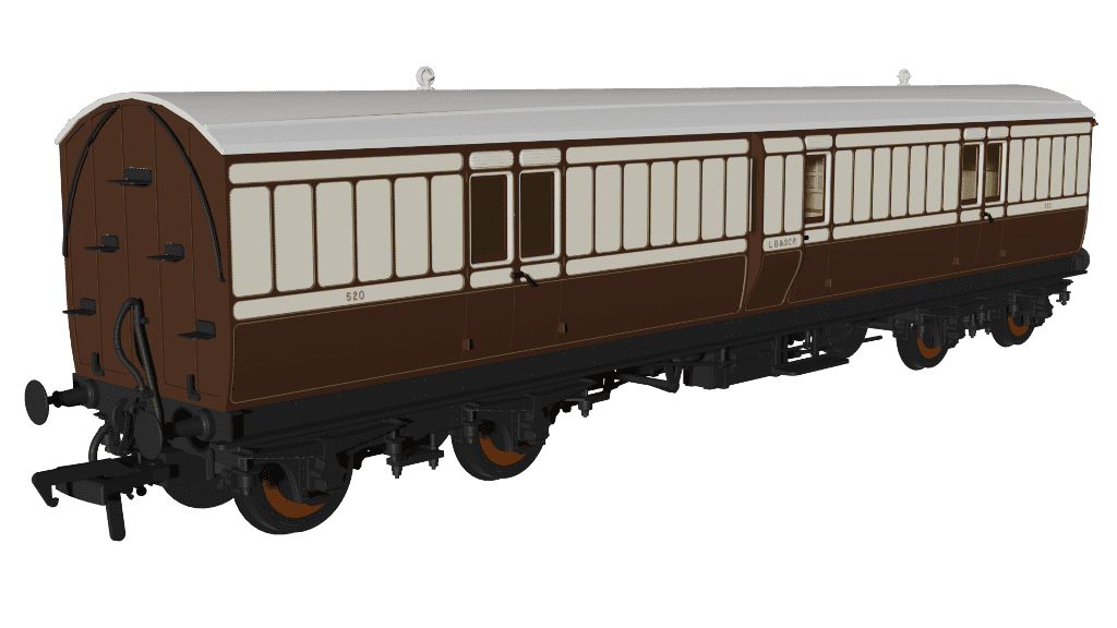 Rapido 978052 LBSCR Evolution Non-Corridor Full Brake No.520 OO Gauge *PRE ORDER £62.96*