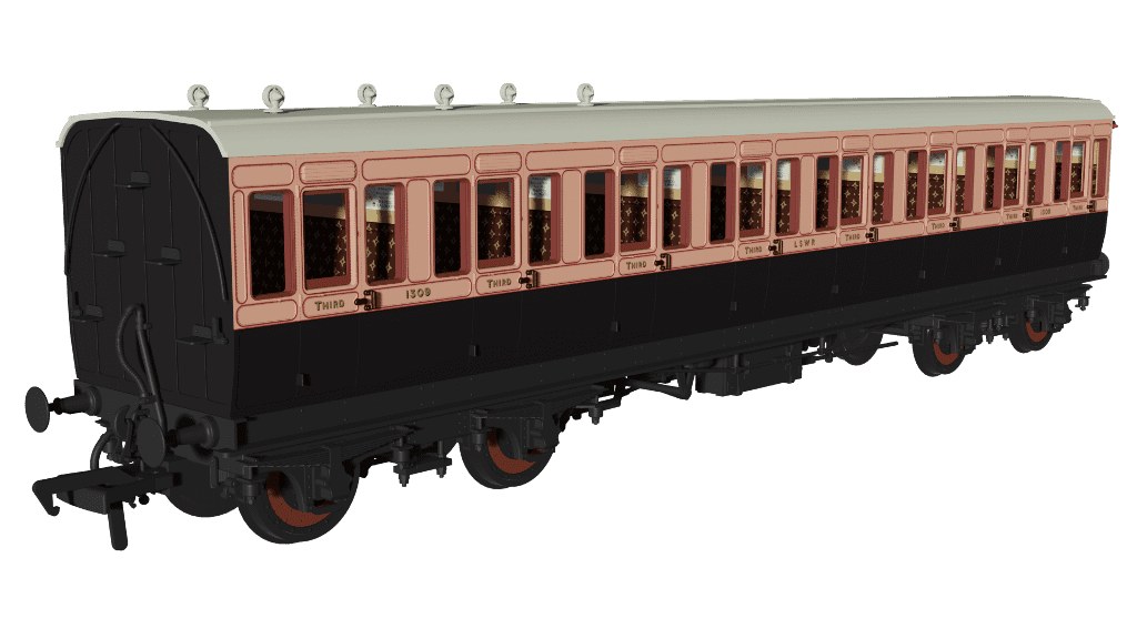 Rapido 978103 LSWR Evolution Non-Corridor Third No.1309 OO Gauge *PRE ...