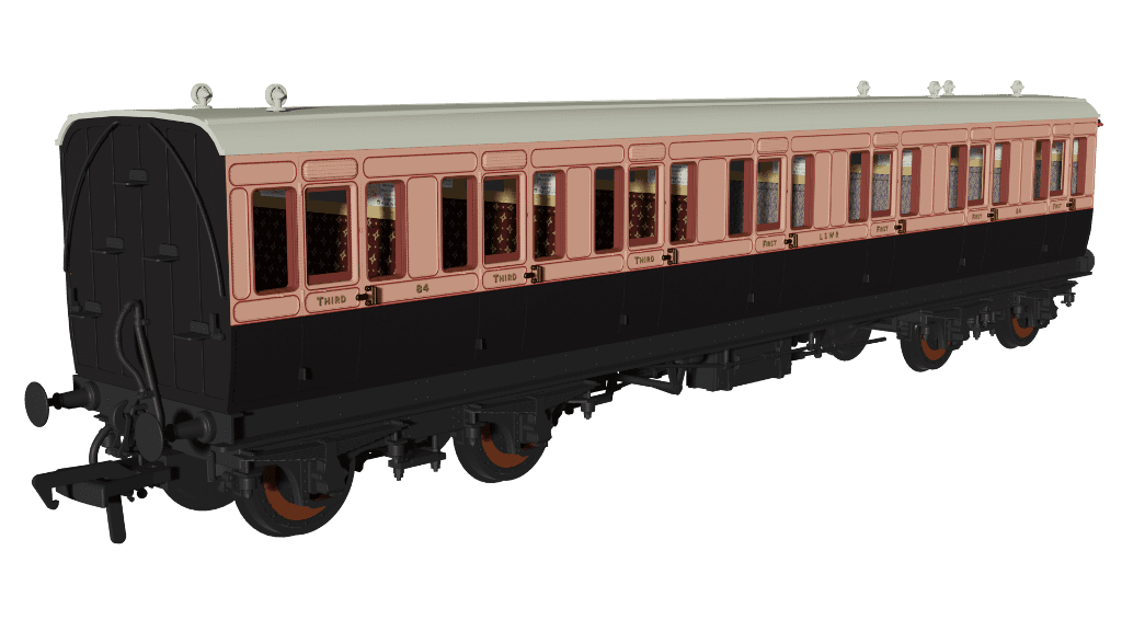 Rapido 978104 LSWR Evolution Non-Corridor Composite No.84 OO Gauge *PRE ORDER £62.96*