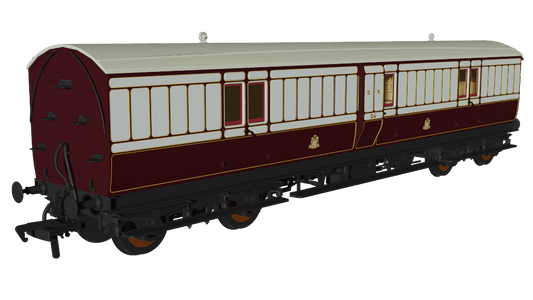 Rapido 978112 Caledonian Evolution Non-Corridor Full Brake No.34 OO Gauge *PRE ORDER £62.96*