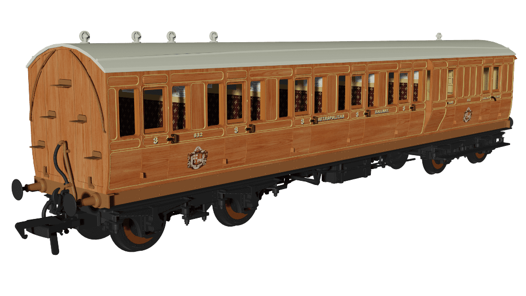 Rapido 978120 Metropolitan Evolution Non-Corridor Brake Third No.632 OO Gauge *PRE ORDER £62.96*