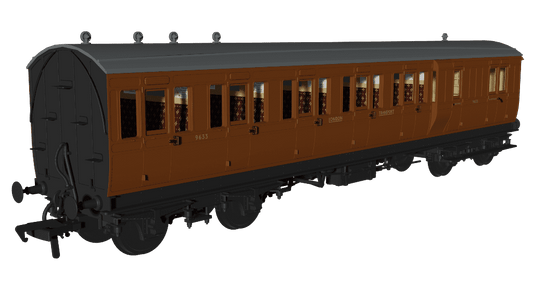 Rapido 978126 London Transport Evolution Non-Corridor Brake Third No.9633 OO Gauge *PRE ORDER £62.96*