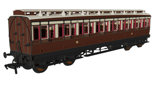 Rapido 978133 GWR (pre-1904) Evolution Non-Corridor Third No.1156 OO Gauge *PRE ORDER £62.96*