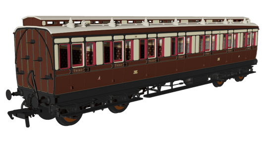 Rapido 978134 GWR (pre-1904) Evolution Non-Corridor Composite No.56 OO Gauge *PRE ORDER £62.96*