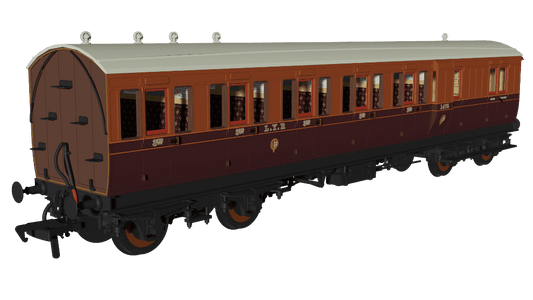 Rapido 978138 L&Y Evolution Non-Corridor Brake Third No.1475 OO Gauge *PRE ORDER £62.96*