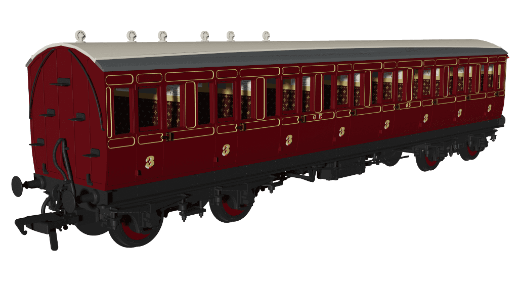 Rapido 978145 GER Evolution Non-Corridor Third No.68 OO Gauge *PRE ORDER £62.96*