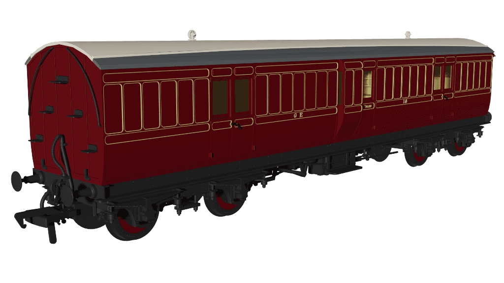 Rapido 978148 GER Evolution Non-Corridor Full Brake No.16 OO Gauge *PRE ORDER £62.96*