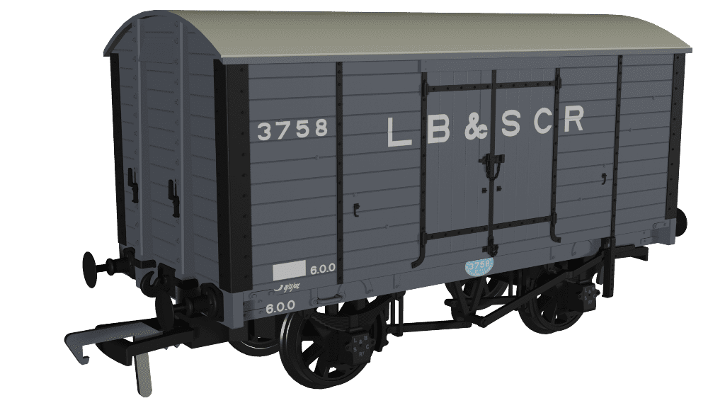 Rapido 979001 LB&SCR Dia.8 Van - LB&SCR No.3758 OO Gauge *PRE ORDER £31.46*