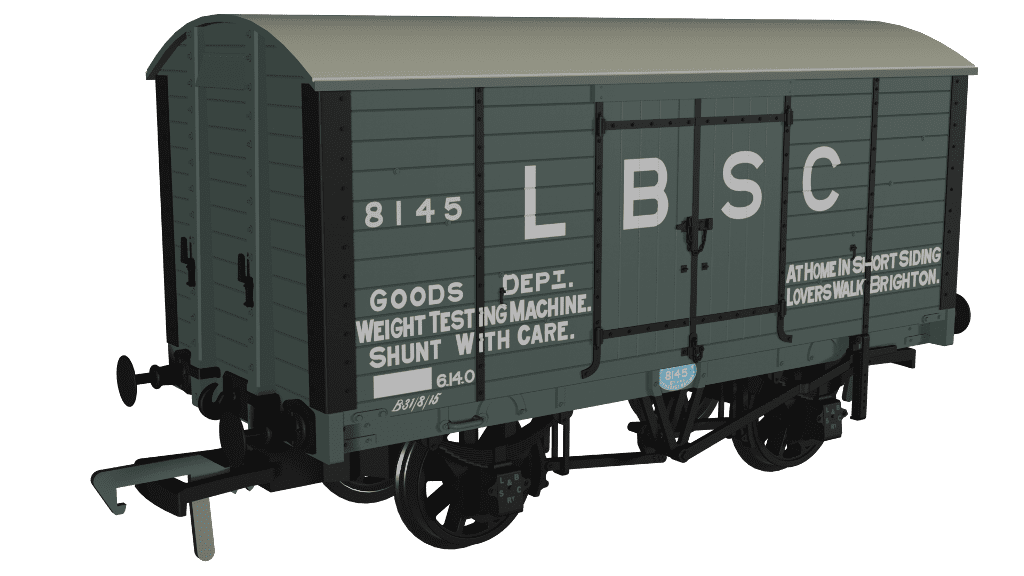 Rapido 979005 LB&SCR Dia.8 Van - LBSC No.8145 OO Gauge *PRE ORDER £31.46*