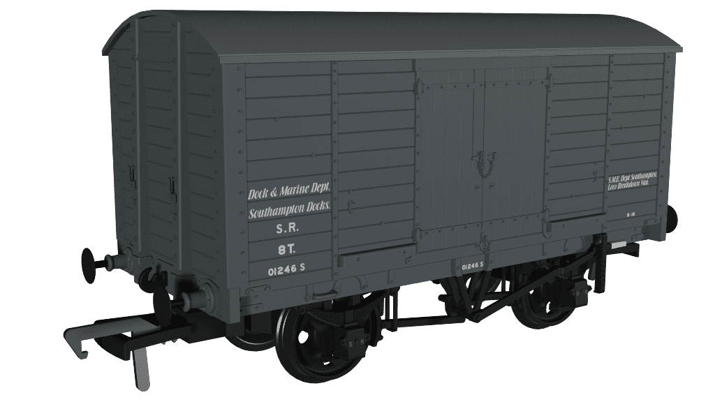 Rapido 979010 LB&SCR Dia.8 Van - SR (post-36) Departmental No.01246S OO Gauge *PRE ORDER £31.46*