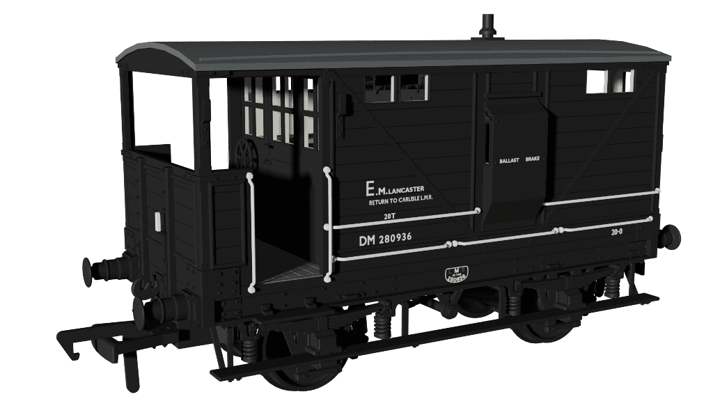 Rapido 987009 LNWR D17b Brake - BR Departmental No.DM280936 OO Gauge *PRE ORDER £42.26*