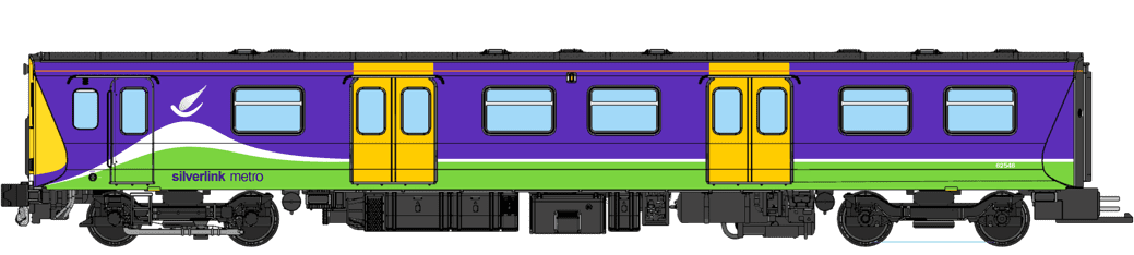 Revolution RT-N-313-321DC Silverlink livery class 313 - 313117 N Gauge - PRE ORDER £269.95
