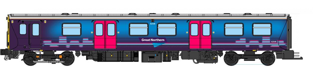Revolution RT-N-313-332DC Great Northern branded urban lights livery class 313 - 313059 N Gauge