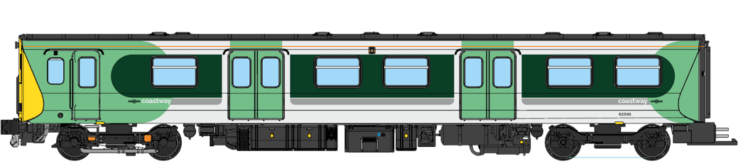Revolution RT-N-313-341DC Southern livery class 313 - 313204 N Gauge - PRE ORDER £269.95
