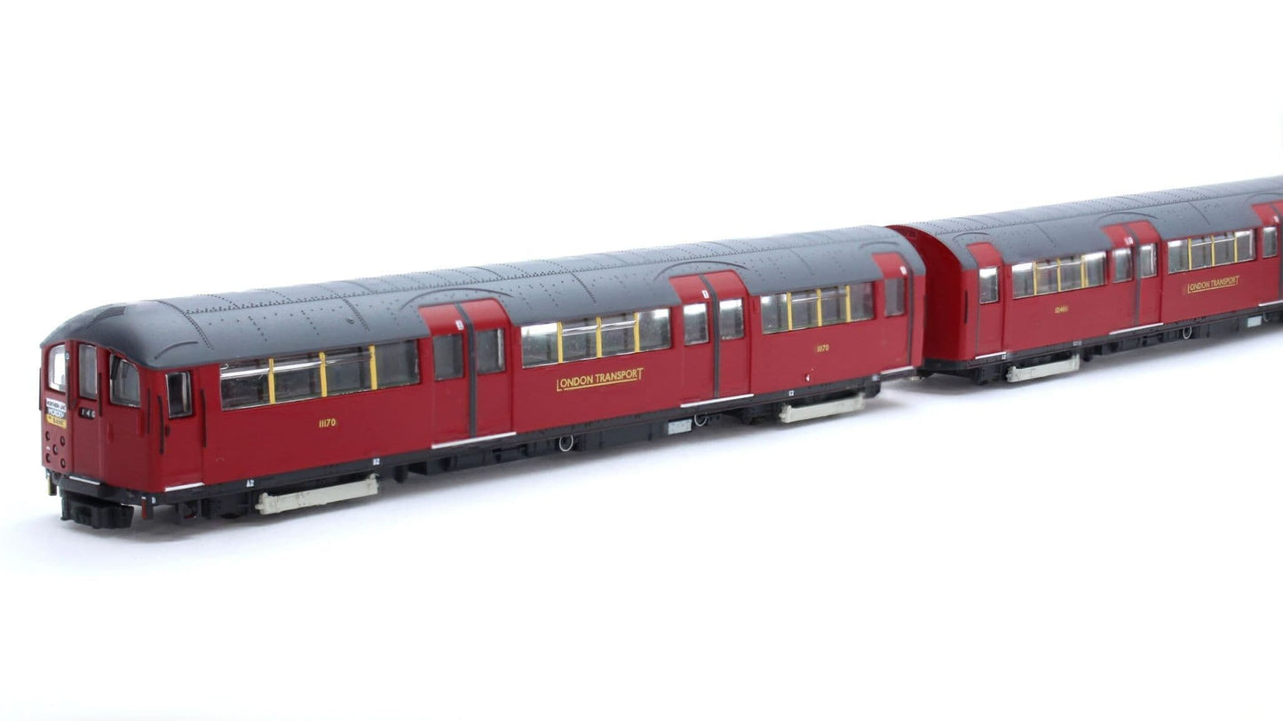 Revolution RT-N-LU1938-MAR401B 1938  stock underground 4-car London Transport Maroon set B