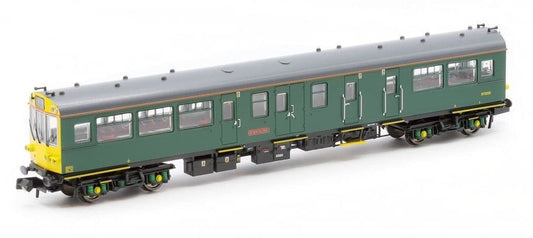 Revolution RT-N-SGMIS-003 Caroline 975025 inspection saloon, current Network Rail green,  N Gauge