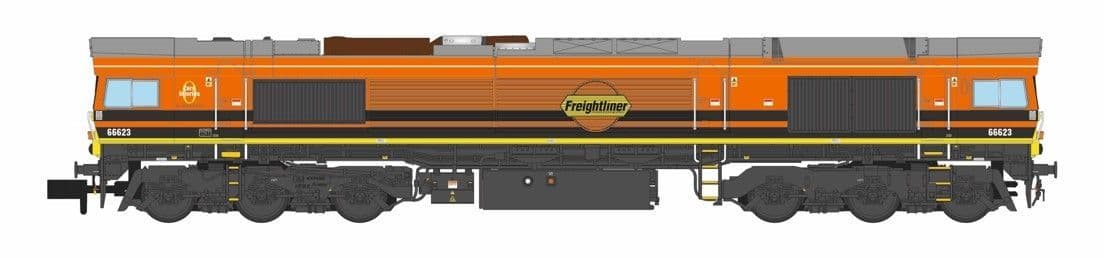 Revolution RT-N66-GW-623 66623 Freightliner G&W (DC/DCC ready) N Gauge