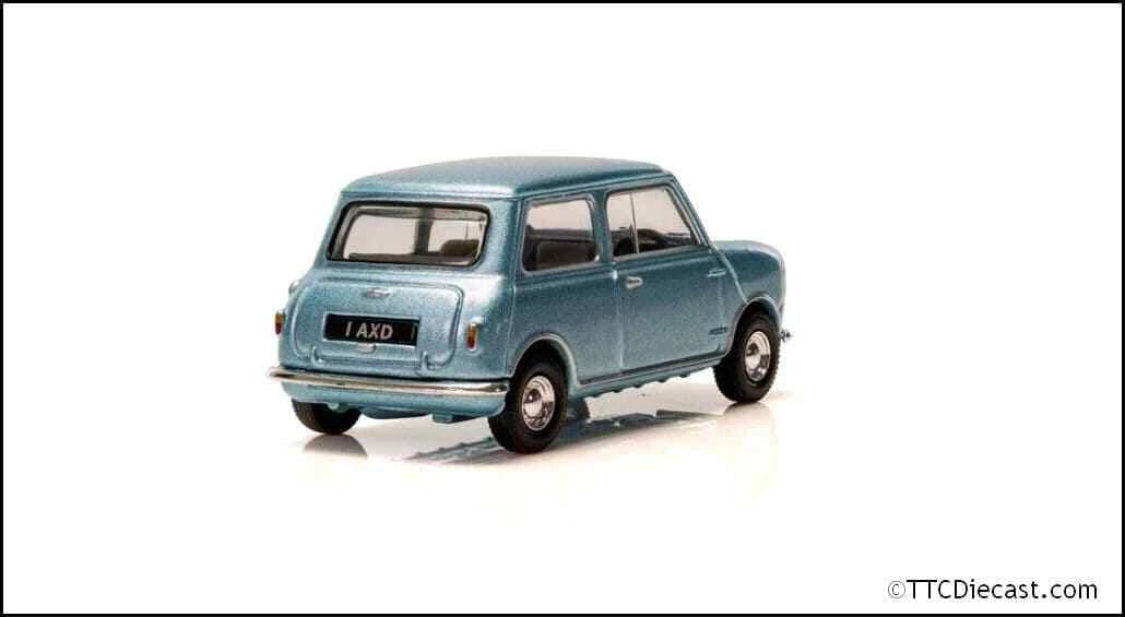 Corgi Vanguard VA01317 Austin Mini Se7en Deluxe, Blue-Grey Metallic 1:43 Scale