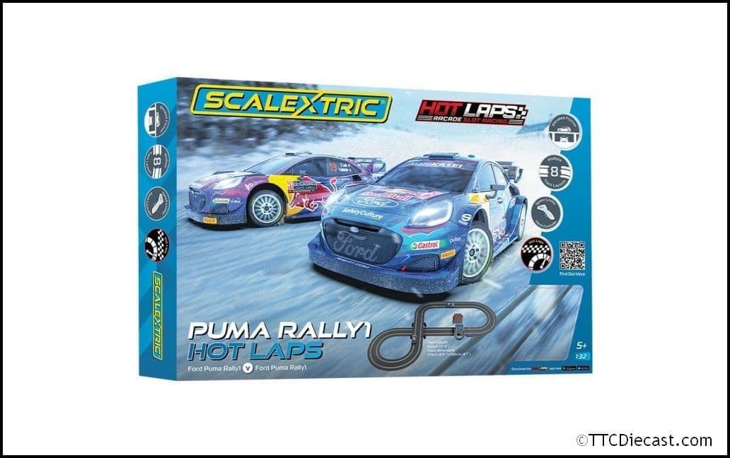 Scalextric C1452M Scalextric Puma WRC Hot Laps Set