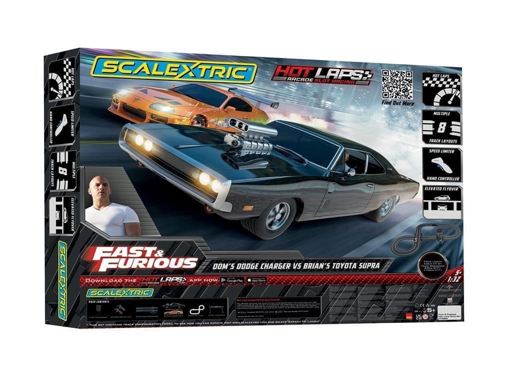Scalextric C1458M Scalextric Fast and Furious Hot Laps Race Set