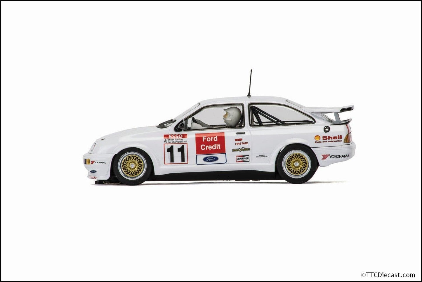 Scalextric C3781 Ford Sierra RS500 - No.11 Robb Gravett, BTCC Brands Hatch 1990 *LAST ONE*