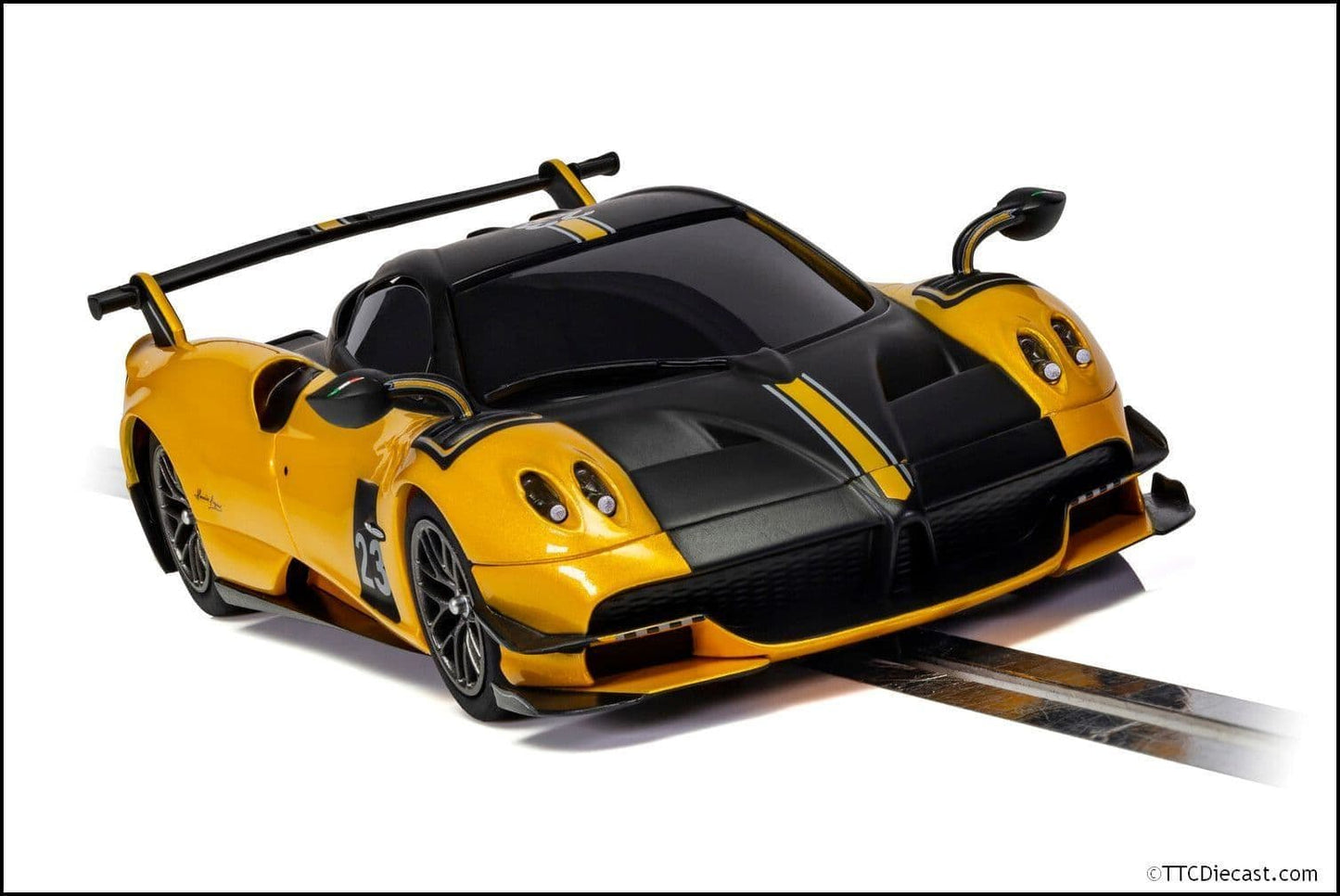 Scalextric C4212 Pagani Huayra BC Roadster - Yellow