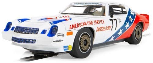 Scalextric C4300 Chevrolet Camaro Z28 Peter John DTM 1982 in Clear Box