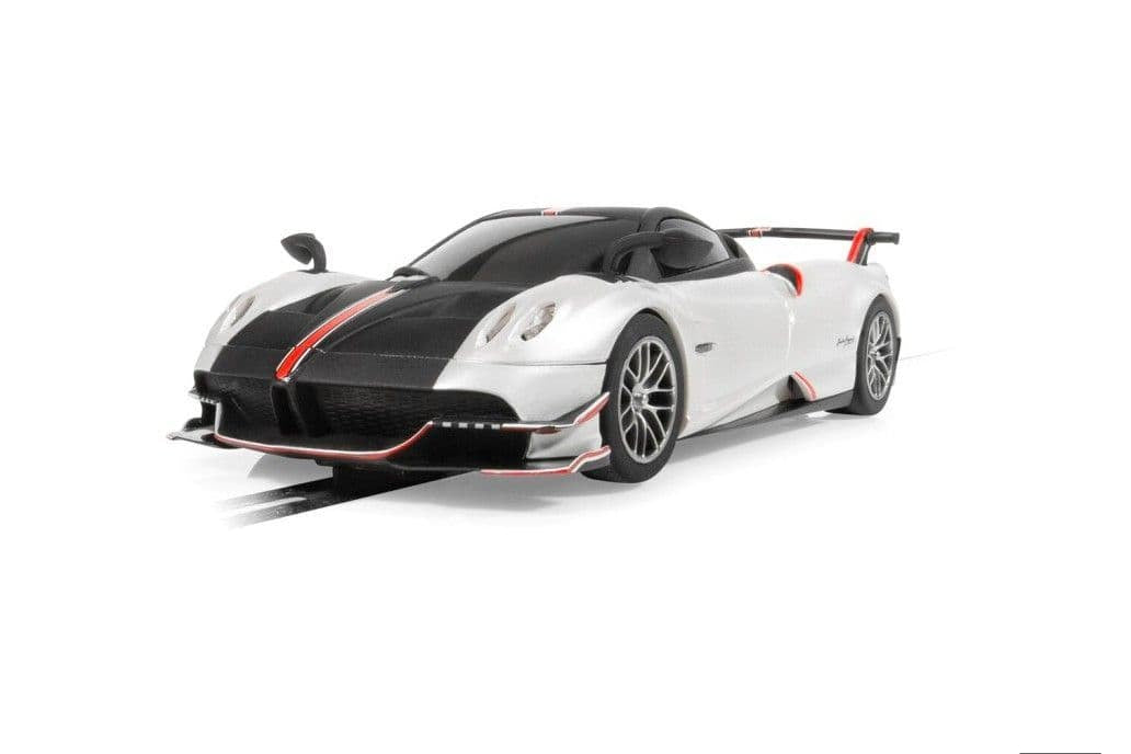 Scalextric C4399 Pagani Huayra BC Roadster Metallic Pearl White