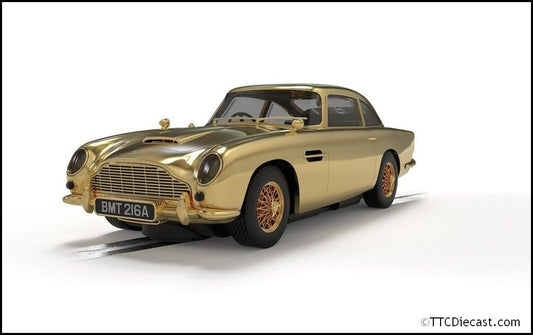 Scalextric C4550A James Bond Aston Martin DB5 - Goldfinger - 60th Anniversary Gold Edition