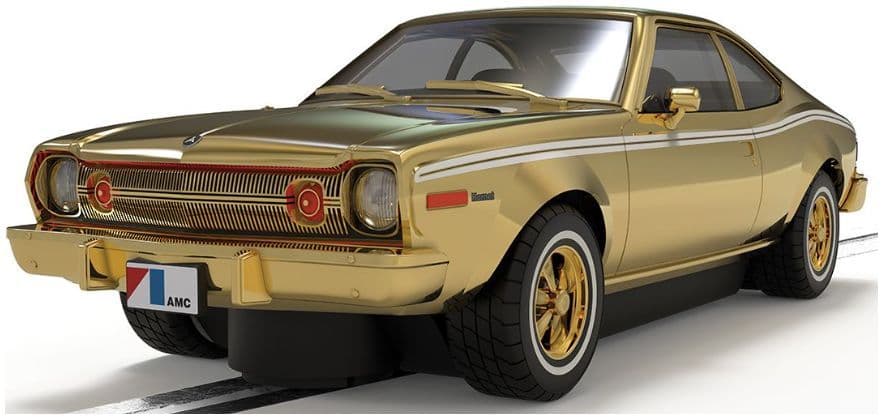 Scalextric C4551A James Bond - AMC Hornet - The Man With The Golden Gun - Gold Anniversary Edition