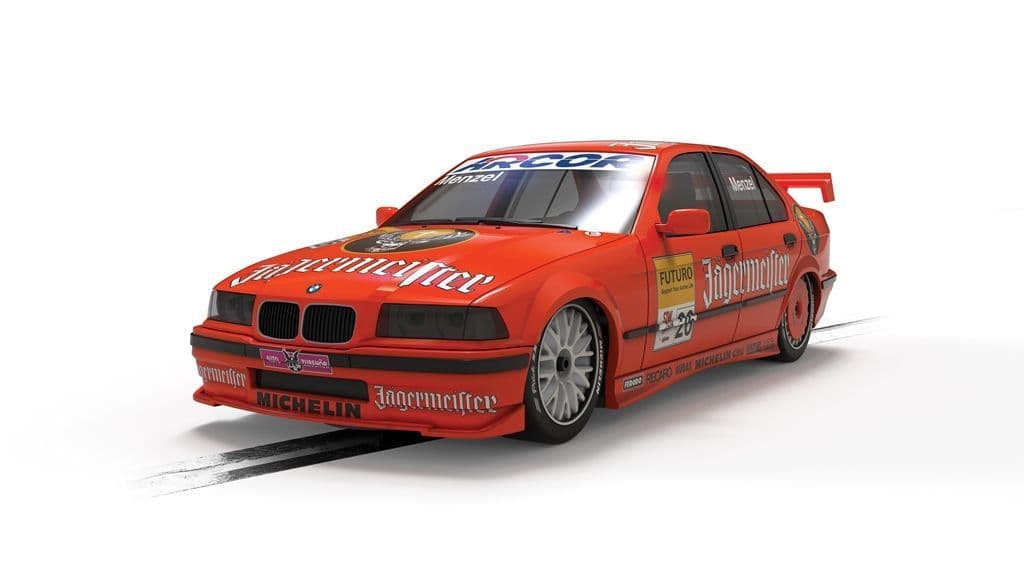 Scalextric C4624 BMW E36 320i, STW 1996, Jagermeister - PRE ORDER £44.99